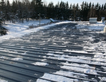 Snow control from roofs